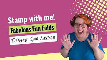 Stamp With Me Tuesday - Fabulous Fun Fold Off-Center Gate Fold