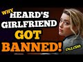 EXCLUSIVE: WHY Amber Heard's GIRLFRIEND was BANNED from Johnny Depp trial! Eve Barlow BAN!!!