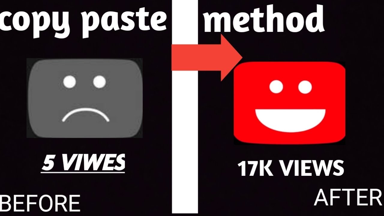 copy paste method!! grow your Youtube channel by copy paste without any ...