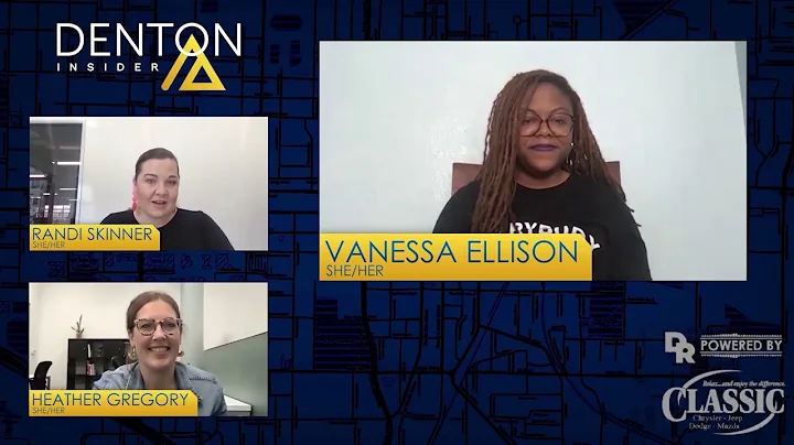 Vanessa Ellison on the "Denton Insider"