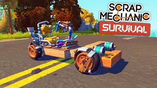 ⚙️ SCRAP MECHANIC SURVIVAL - Naše První Auto !!! - Nakashi [CZ]