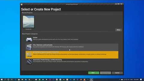 Hindi | How to disable auto save while creating new project in Unreal Engine 4