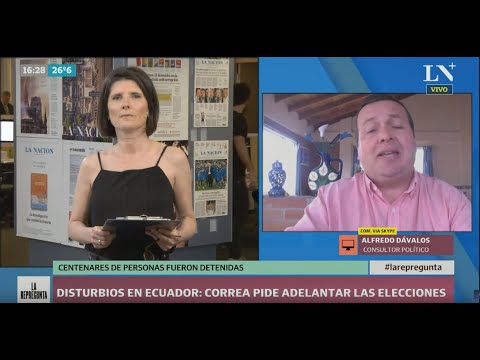Disturbios en Ecuador: Correa pide adelantar las elecciones noticias argentina de hoy