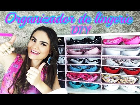 Vídeo: Como Fazer Um Organizador De Lingerie Faça Você Mesmo