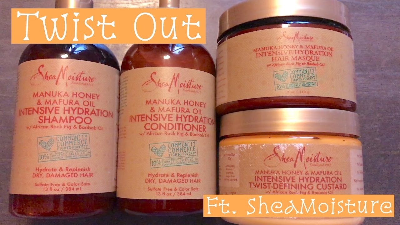 Twist Out Ft Sheamoisture Natural Hair Youtube