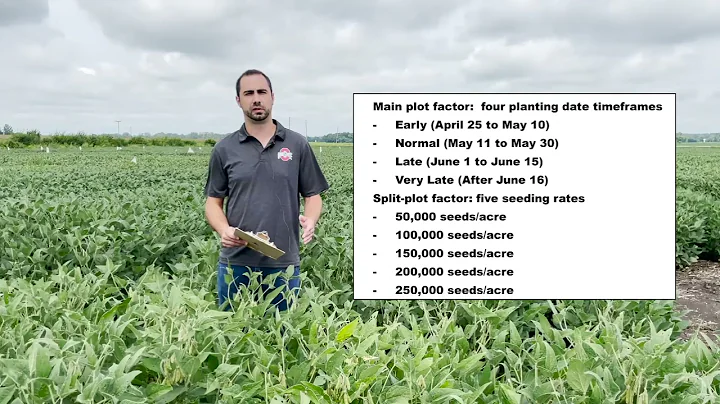 Yield Impact of Soybean Planting Date and Seeding Rate
