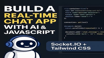 Build a Real Time Chat App with AI & JavaScript  Socket IO + Tailwind CSS Tutorial for Beginners