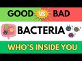 Good Bacteria vs Bad Bacteria 🔬 | What’s Living Inside Your Body? (Microbiome Explained)