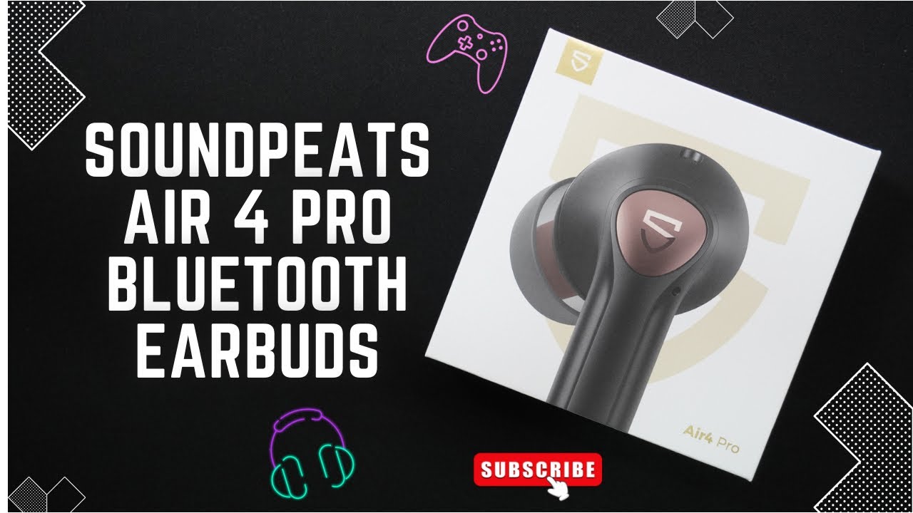 Soundpeats Air 4 Pro Hybrid Active Noise Cancelling Earbuds with