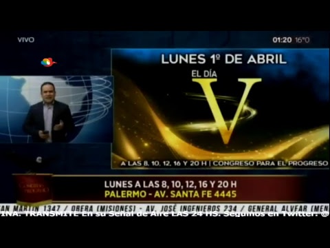 Emisión en directo de TVM CANAL 27