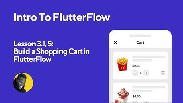 Build a Shopping Cart in FlutterFlow (Lesson 3.1, 5)