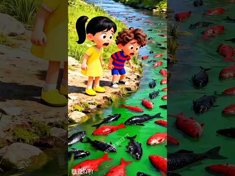 البط ة الصغيرة المعاقة تنقذ صديقها القط مغامرات البط ة تشينتو شورت