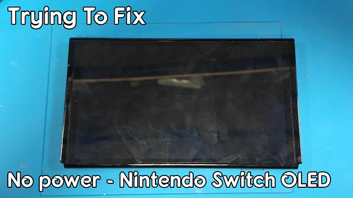 No Power Nintendo Switch OLED - Can We Fix It?