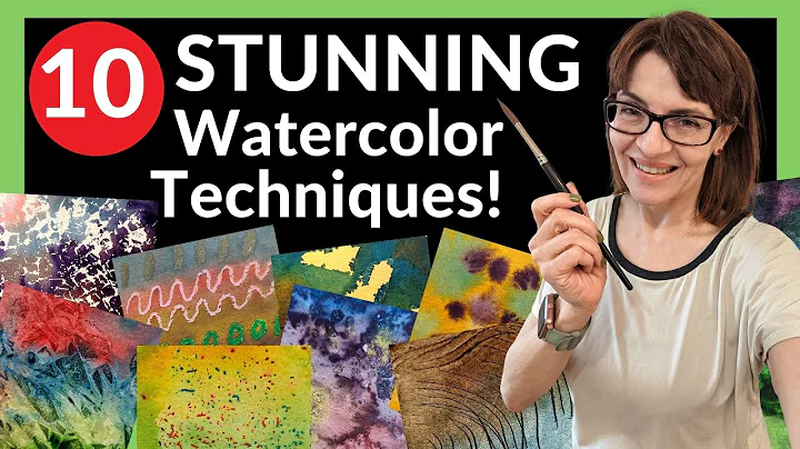 10 Stunning Watercolor Techniques to Transform your Art (EASY!)