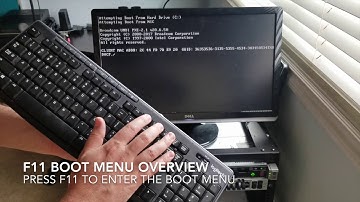 F11 boot menu  bios overview for the HP Proliant g8 dl360p