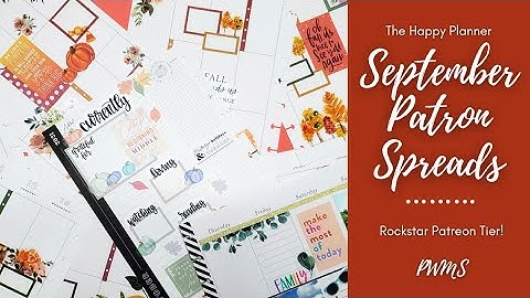 September Patron Spreads! | PWM