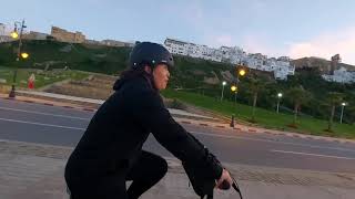 SUNSET CYCLING AT MARKALA BEACH TANGER MOROCCO | CHILL LANG KASI RAMADAN