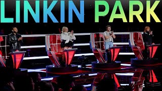 BEST LINKIN PARK&#39;S COVERS ON THE VOICE | BEST AUDITIONS