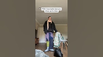 POV: How Ballet Dancers Show Up to Class #ballet #dancer #biancascaglione #shorts