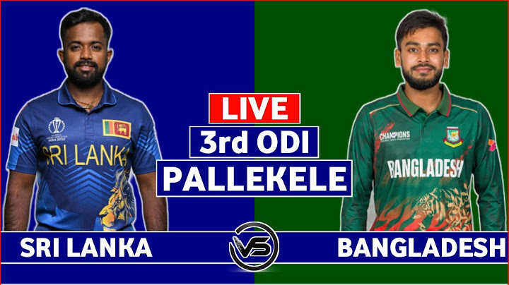 Sri Lanka vs Bangladesh 3rd ODI Live | SL vs BAN 3rd ODI Live Score & Commentary | Sri Lanka Innings
