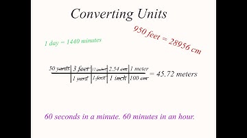 1.1.1. Converting Units