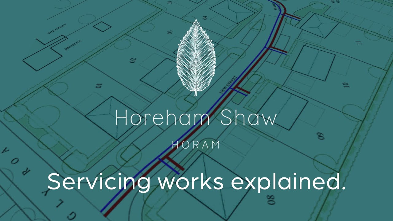 Groundworks Underway at Horeham Shaw | Serviced Plots Explained