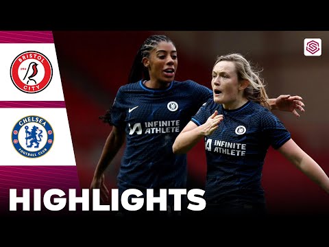 Chelsea vs Bristol City | Highlights | FA Women's Super League 17-12-2023
