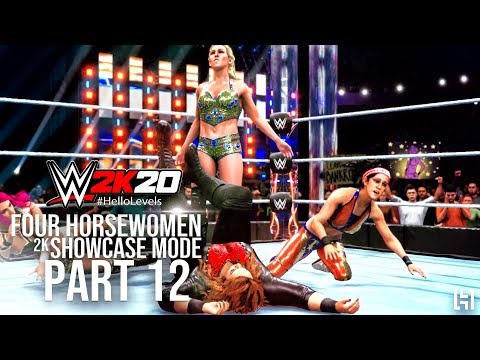 WWE 2K20 2K Showcase Mode : The Four Horsewomen - Part 12 | Bayley Vs Charlotte Vs Nia Vs Sasha