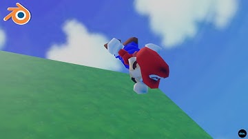 Mario Dies. (Again..) (Part 2) (Blender Animation)