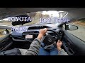 TOYOTA AQUA POV Drive (City area）