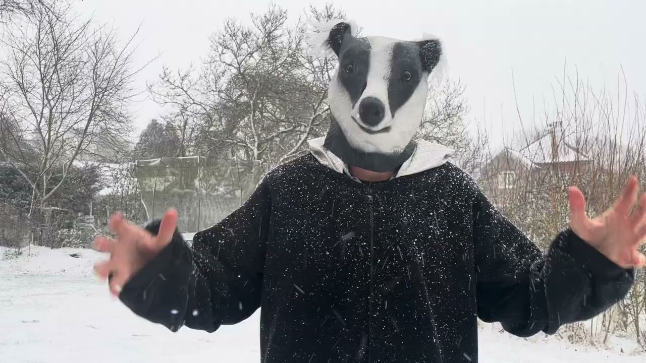 Patrick Barkham is running the London Marathon dressed as a badger for Norfolk Wildlife Trust