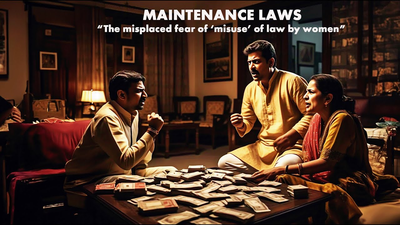 Maintenance Laws in India- Misplaced fear of ‘misuse’ of law by women