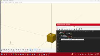 Openscad P14 cubo, tetraedro y octaedro con polyhedron()