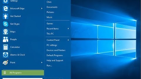 Get Your Windows 7 Start Menu Back in Windows 10