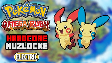 Pokemon Omega Ruby Hardcore Nuzlocke - ELECTRIC Only (NO Items, NO Overleveling)