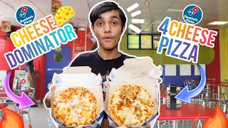 Dominos Cheese Dominator & Dominos 4 Cheese Pizza,? Dominos India, ?