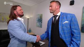 AJ Styles meets Nick Aldis  Smackdown 5/31/2024