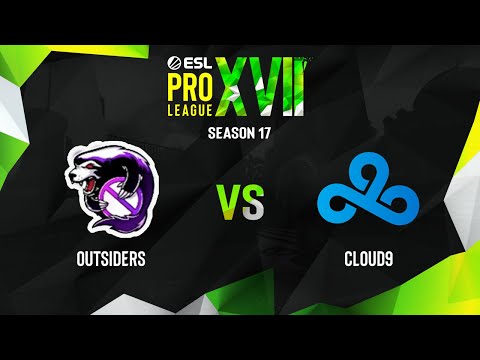 Outsiders vs Cloud9 | Map 2 Mirage | ESL Pro League Season 17