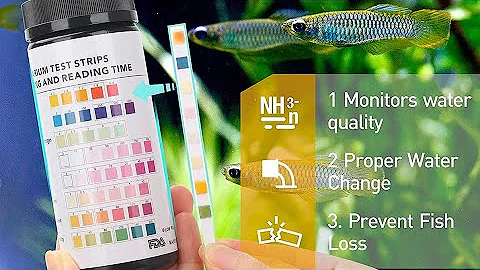 Hygger water #test #strips. 8 in 1 water test strips. #fypシ゚viral #fypageシ #scalesandfins #aquarium