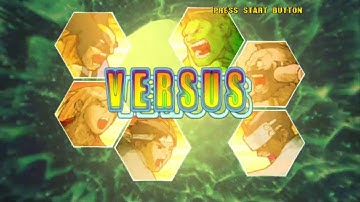 Marvel Versus Capcom 2 New Age of Heroes (PS3) Ryu & Wolverine & Ken Arcade-modus Langspeelmodus ...