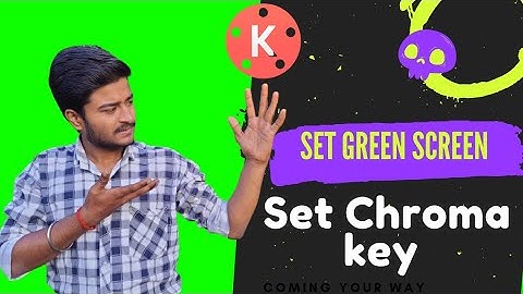 How to Convert Videos Background In Green Screen On Android Using Kinemaster Full Tutorial