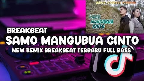 DJ MINANG TERBARU SAMO MANGUBUA CINTO || NEW REMIX BREAKBEAT TERBARU FULL BASS ‼️