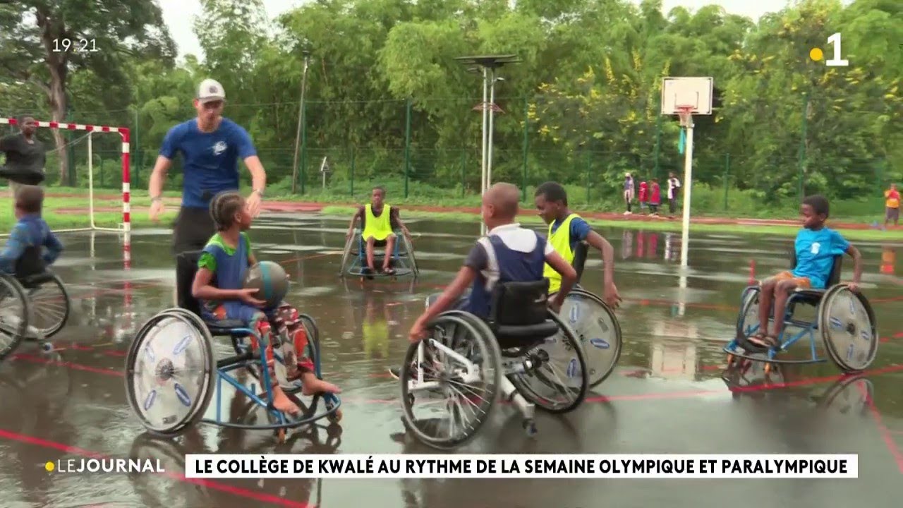 Le collège de Kwalé au rythme de la semaine olympique et paralympique