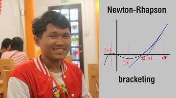 Episode 9 | Numerical Methods Series | Newton-Rhapson and bracketing methods
