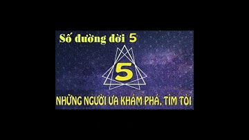 Ý nghĩa con số đường đời 5 trong thần số học