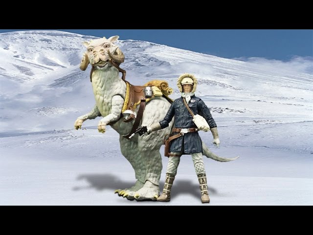 Star Wars Black Series DX Figure Han Solo & TaunTaun スター