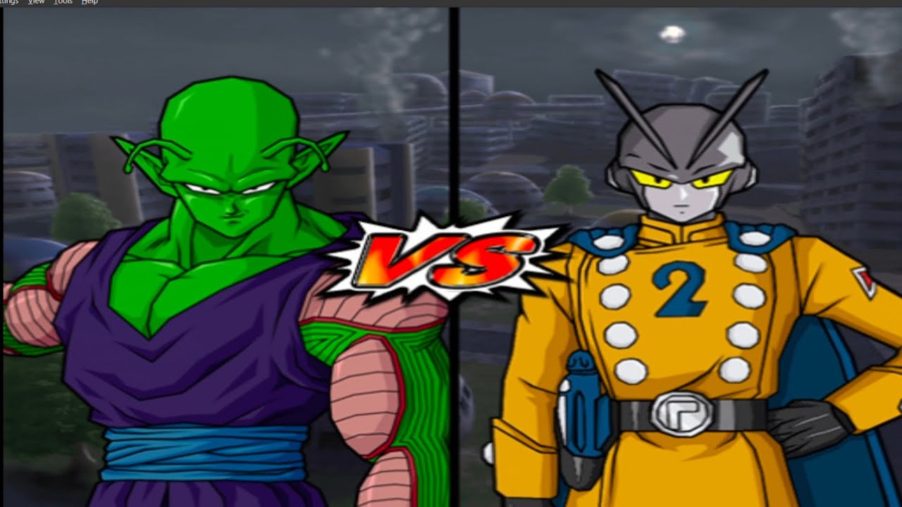 Piccolo vs Gamma 2 | when orange piccolo enters 🔥| dbzbt4 #dbzbt4mods #dbzbt3mods 