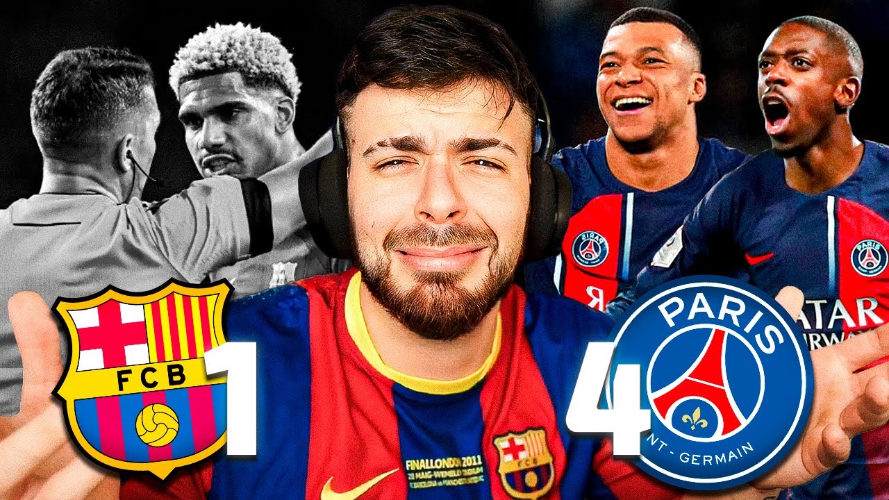 LA COBRA REACCIONA A LA ELIMINACIÓN DEL BARCA 1-4 FRENTE AL PSG EN CHAMPIONS