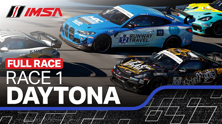 2025 IMSA VP Racing SportsCar Challenge at Daytona International Speedway | Race 1 | Florida
