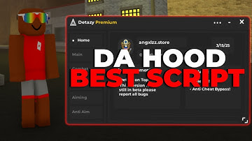 (WORKING 2025) BEST DA HOOD SCRIPT! DETAZY! HITBOX EXPANDER + LOOP KILL!